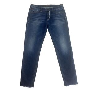 Joe's The Finn Ankle Japanese Denim Skinny Jeans Womens Size 29 Raw Hem Y2K